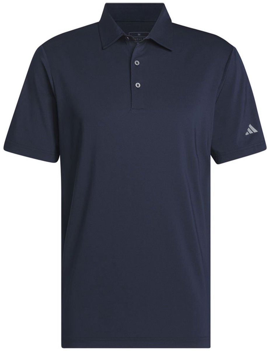 Adidas Ultimate365 Solid Korte Mouw Poloshirt S Man Blauw