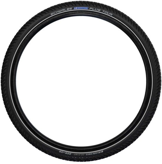 BUB Schwalbe 28-1.75 (47-622) Marathon Plus Tour Perf. zw R van Schwalbe — afbeelding 3