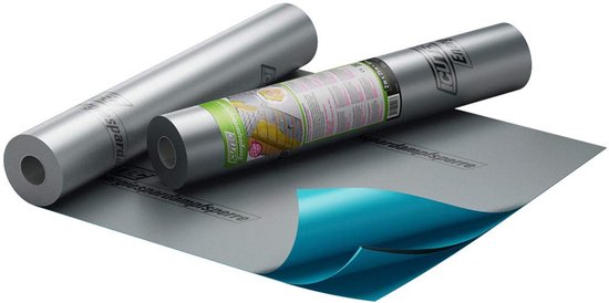 Pare-vapeur à économie d'énergie ICUTEC 033 5229, 2 x 12,5 m, bleu/argent