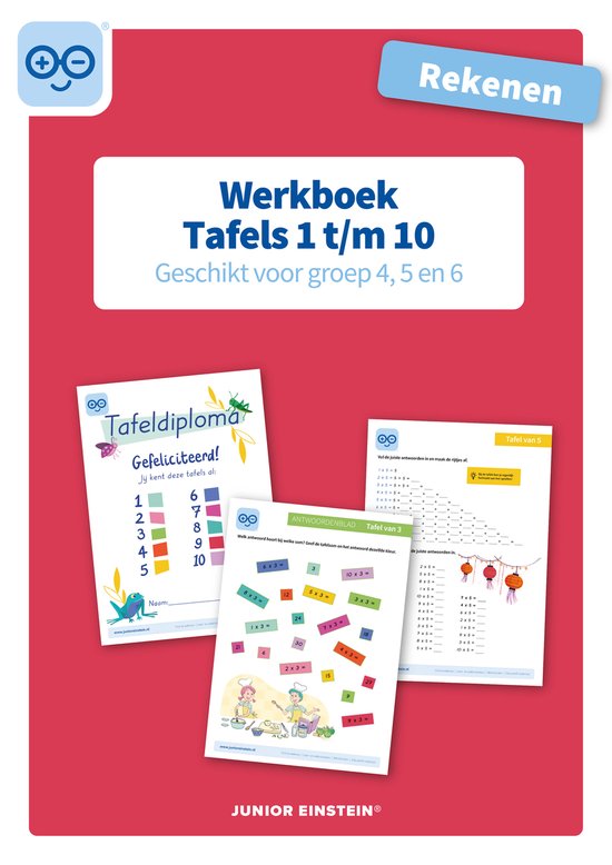 Rekenen Tafels 1 tot en met 10