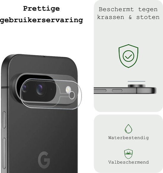 Camera screenprotector, beschermt tegen krassen, stoten en water.