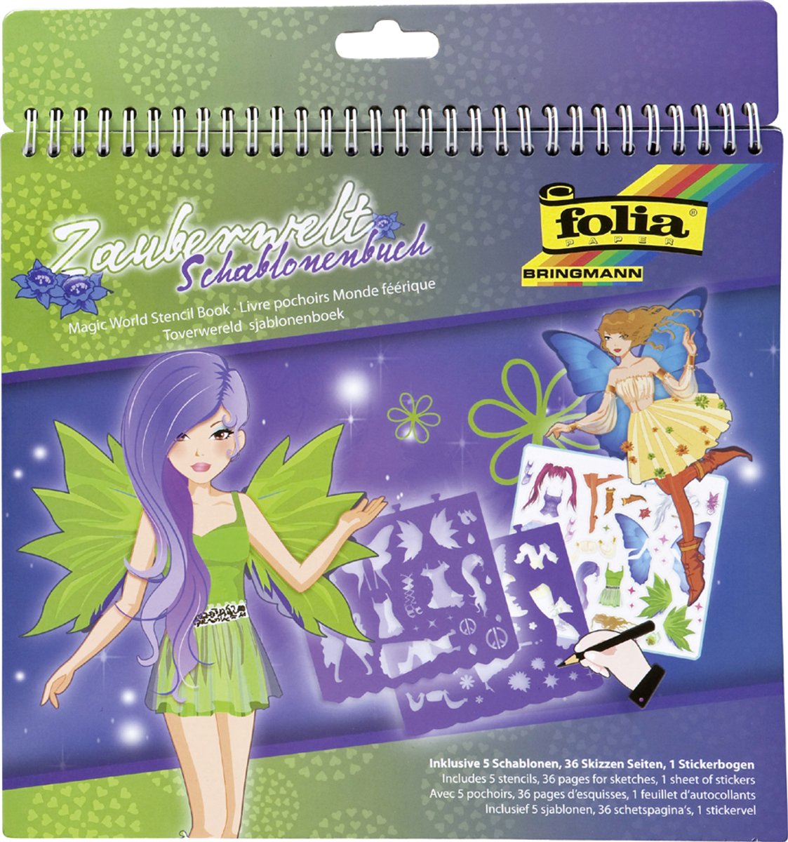 Groot schetsboek 'Fashion Girl'