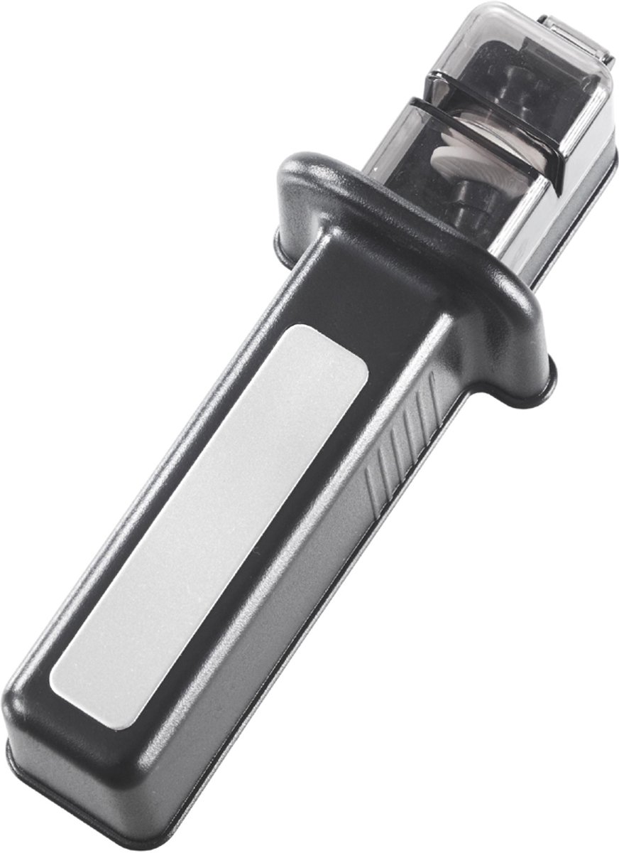 GastroMax messenslijper, zwart, keramiek met diamantsteen