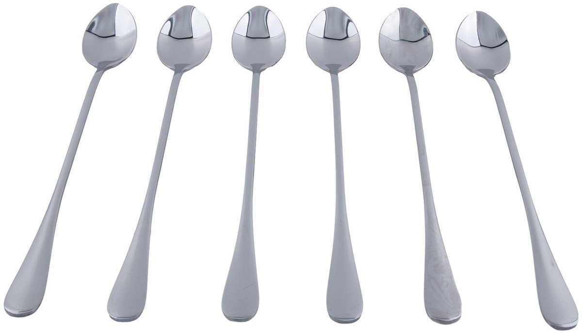 Roestvrijstalen melkkoffielepel, dessertijs, fruitlepel, accessoires