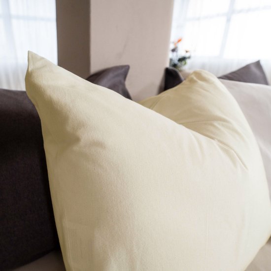 Kayori Showa Dekbedovertrek Flanel - 260x200-220 +2 slopen - Lits-jumeaux - Offwhite van Kayori — afbeelding 2