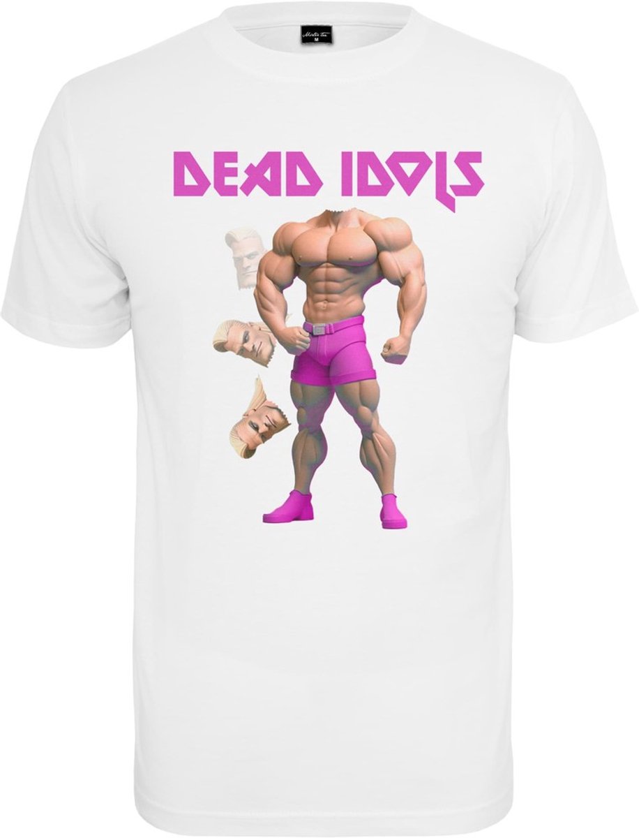 Mister Tee Dead Idols Heren T-shirt XL Wit