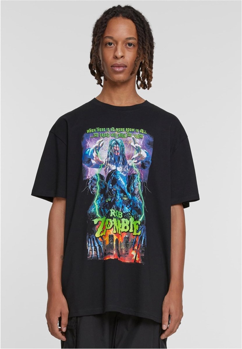 Mister Tee Rob Zombie Upscale X Rob Zombie Heavy Overize Heren T-shirt L Zwart