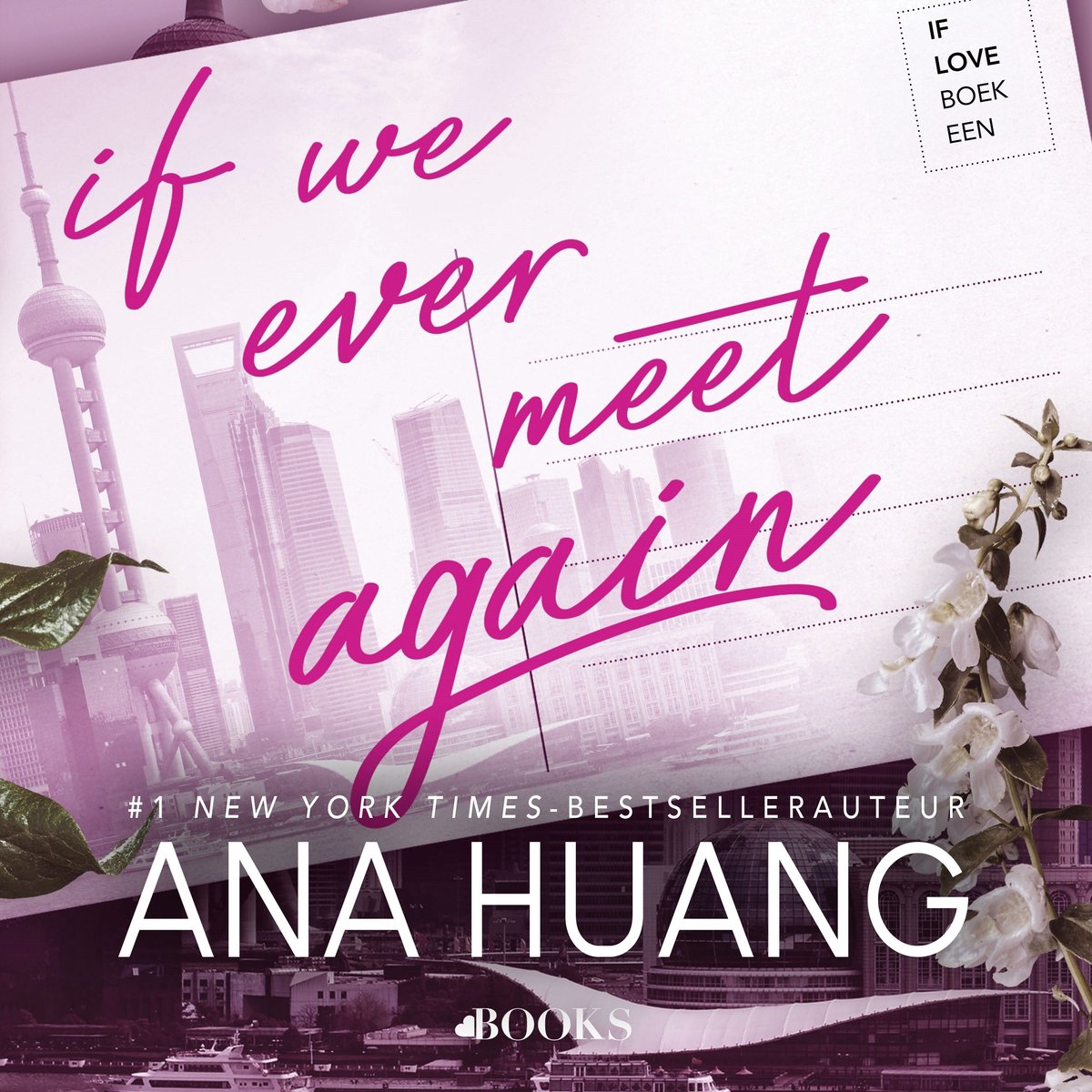 Omslag van If we ever meet again