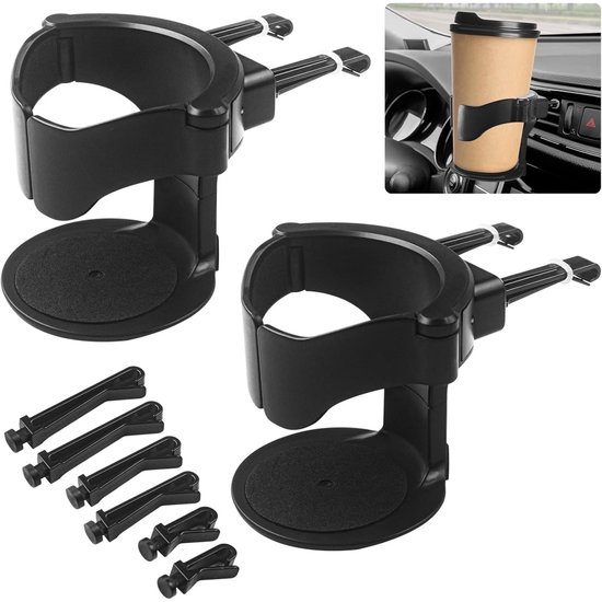 EXCITAT Autobekerhouder – 2-pack