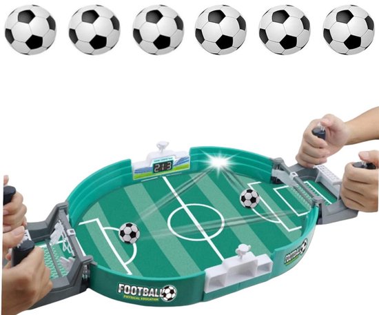 Voetbaltafel voor familiefeest Voetbalbordspel Ouder-kind Interactief Intellectueel Competitief Minivoetbalspel Tafelspeelgoed kopen vanaf een prijs van 4.27
