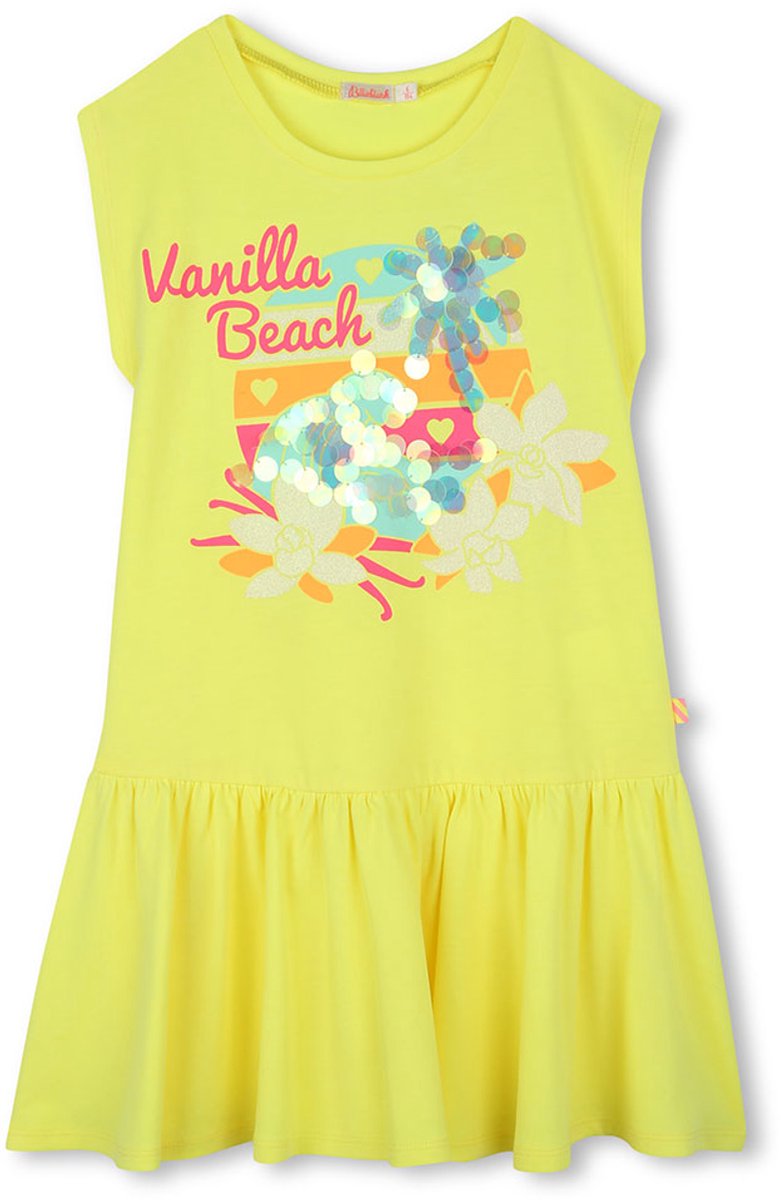 Billieblush U20906 Jurk Geel 5 Years Meisjes