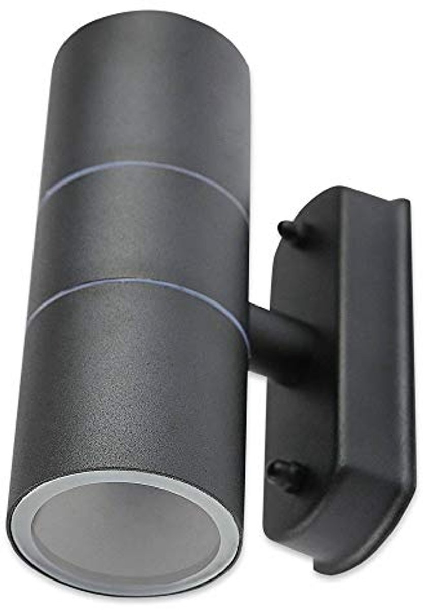 LED Wandlamp Buiten Koud Wit 1,2 Watt - IP44 Aluminium Tuinlamp