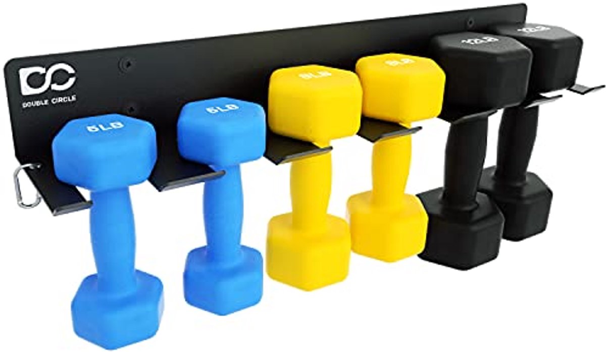 Multifunctionele Gym Rack Organizer voor Thuis en Sportschool - Wandrek Hanger voor Oefenbanden, Springtouwen, Kettingen, Hefriemen
