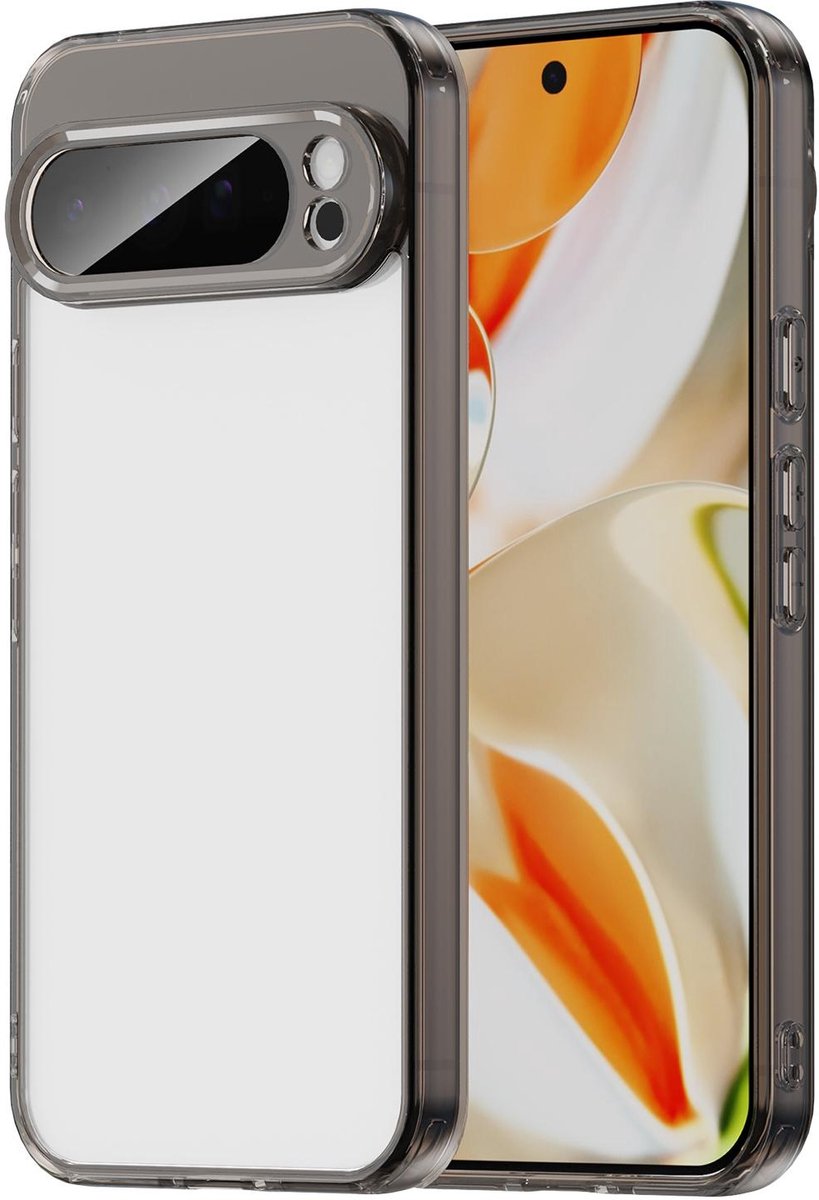 Hoesje geschikt voor Google Pixel 9 Pro XL - Phonesta HybridAir Back Cover - Zwart