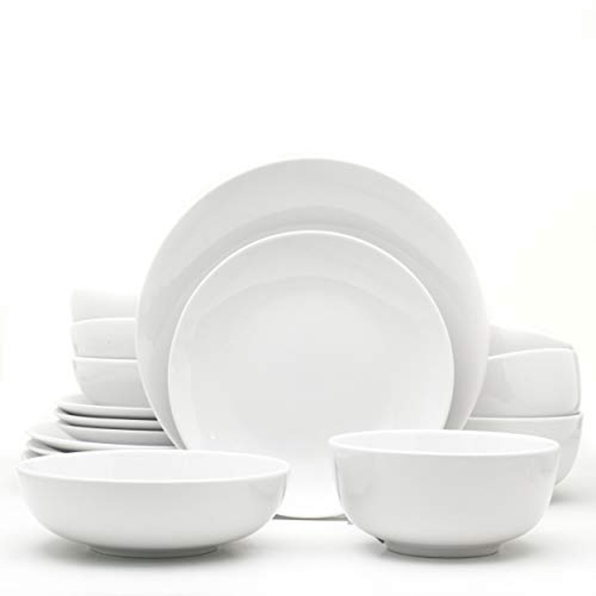 Wit Porselein Servies en Serveware Set - Modern en Elegant