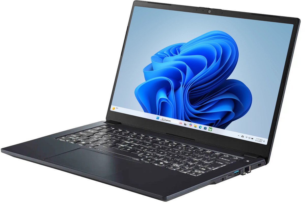 BTO - U•BOOK 14U1330 - 14 Inch FHD scherm - Intel® Core™ i5-1335U - 8GB RAM - 250GB SSD - Windows 11 Home