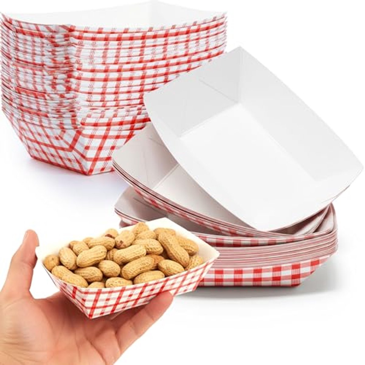 Stevige voedselschalen van 100 kg voor snacks in carnavalsstijl