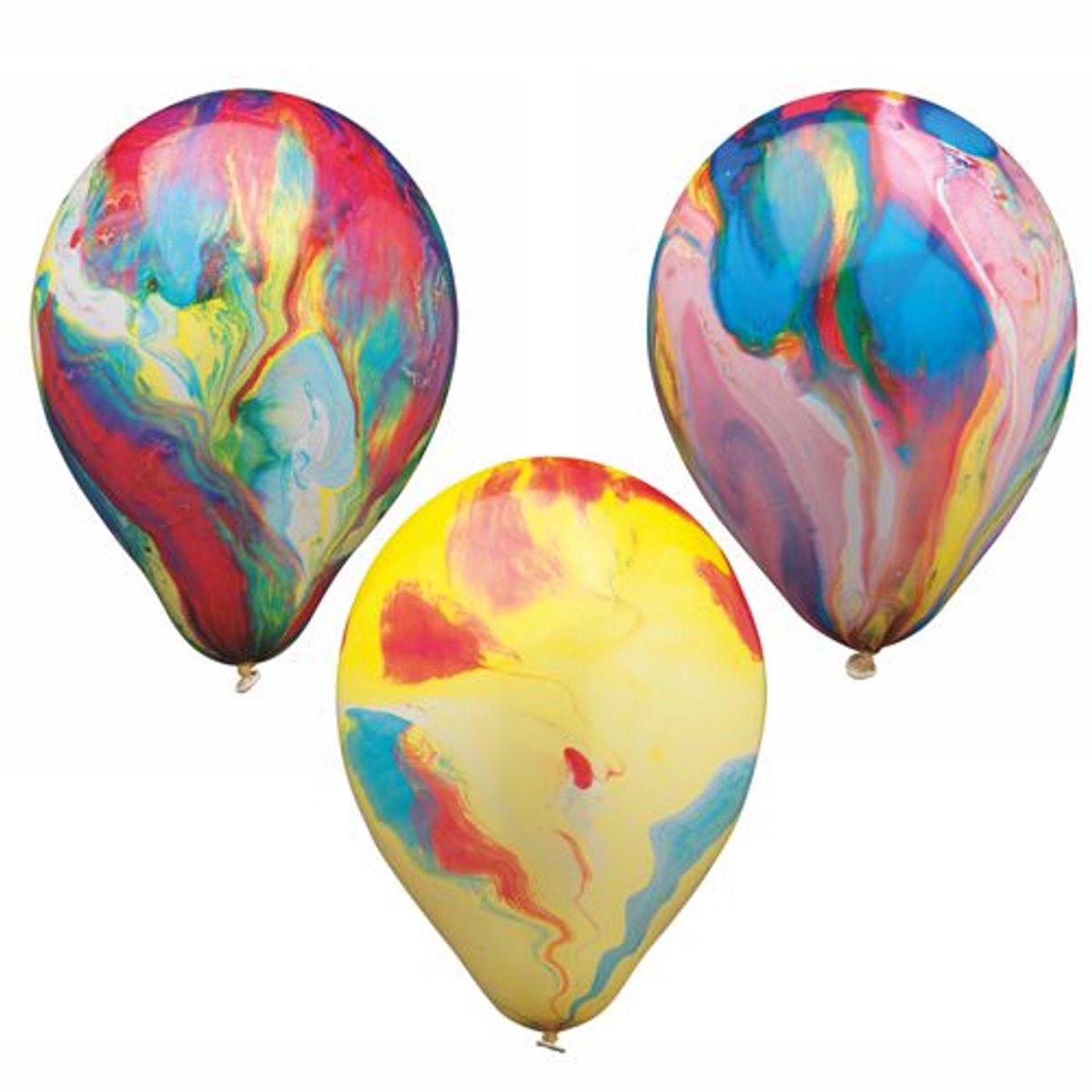 8 Ballonnen Ø 22 cm Multicolour