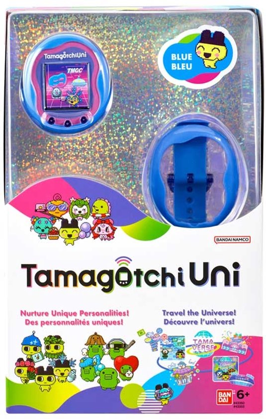 Bandai Tamagotchi interactieve huisdier blauw - digitaal speelgoed