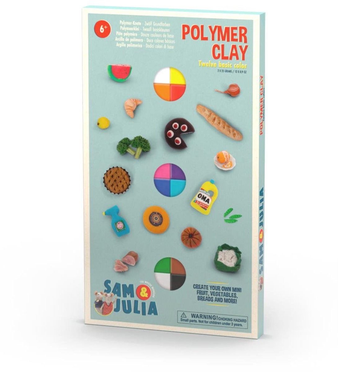 Het Muizenhuis polymeerklei - creatief speelgoed Sam en Julia.