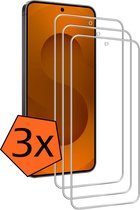 Protecteur d'écran - Convient pour Samsung S25 FE Protecteur d'écran Glas de protection Tempered Glass - Protecteur d'écran Convient pour Samsung Galaxy S25 FE Protecteur d'écran - PACK DE 3