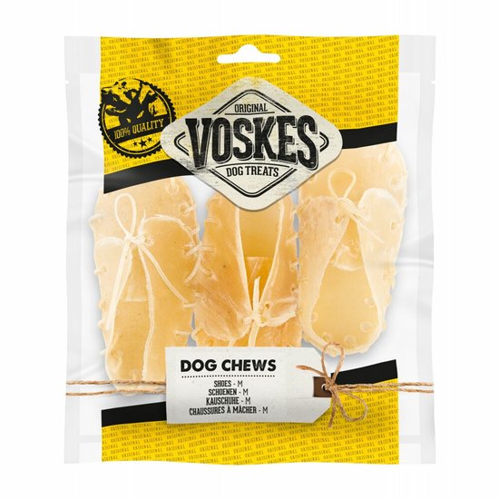 Voskes Kauwschoenen M - 10 x 3 stuks - Voordeelverpakking