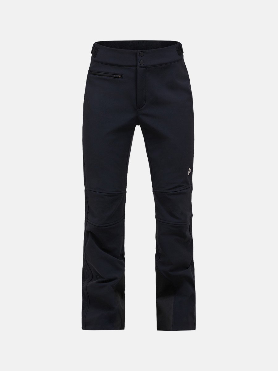PEAK PERFORMANCE W STRETCH SOFTSHELL PANTS Zwart