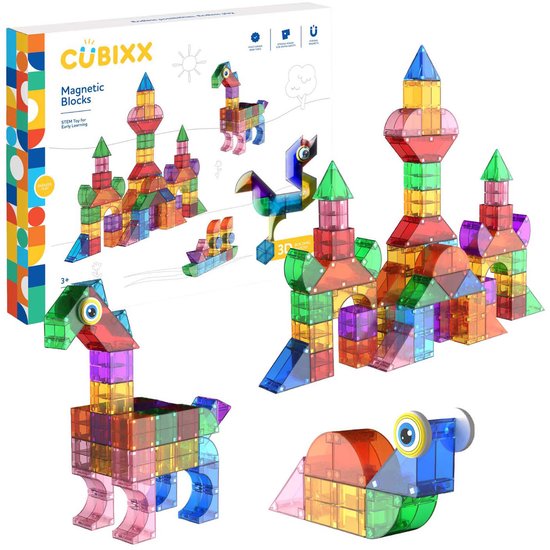 Cubixx Magnetische Bouwspeelgoed - 85dlg.