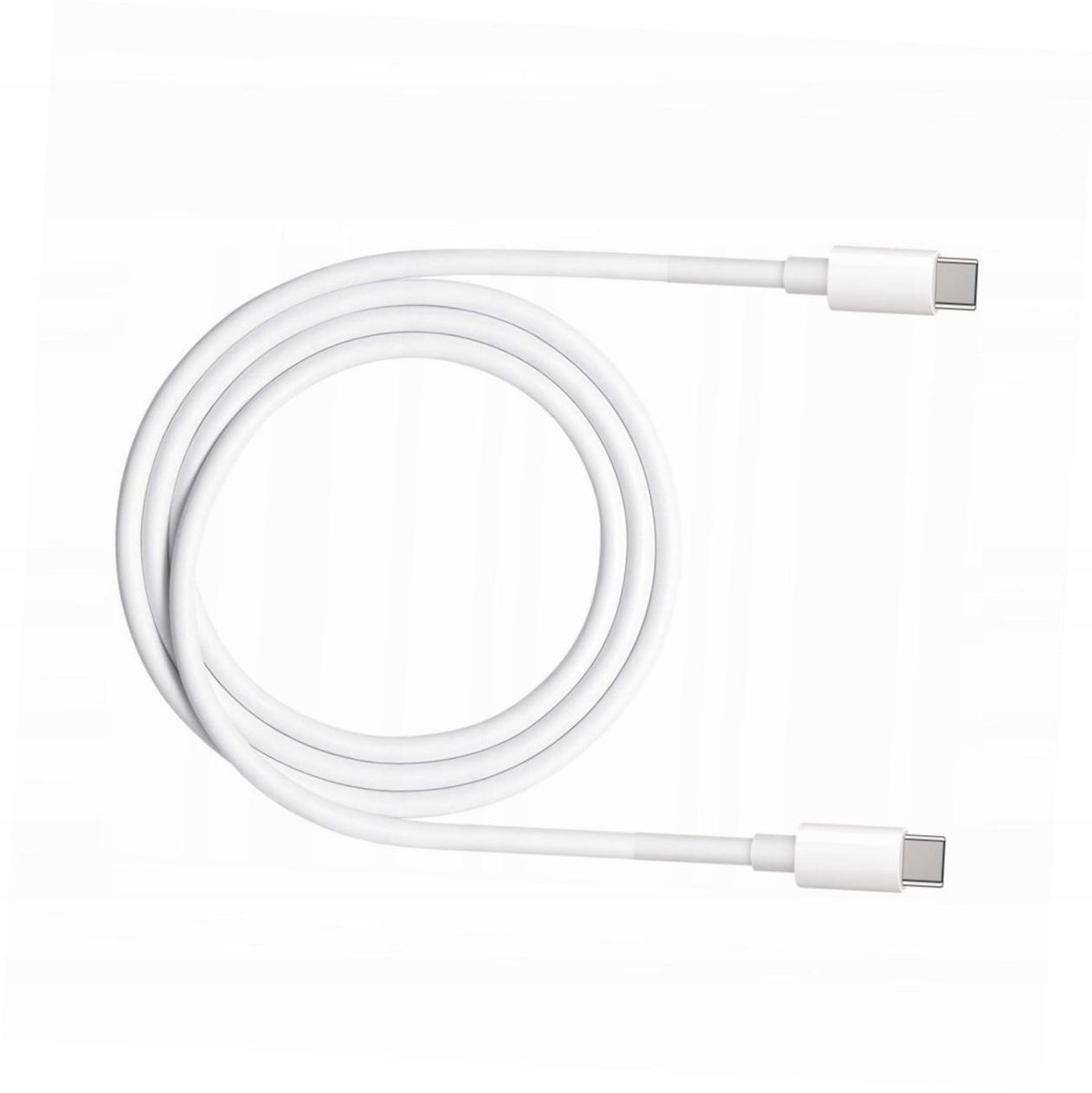 Maxlife USB-C naar USB-C kabel 2m - Snel laden, wit