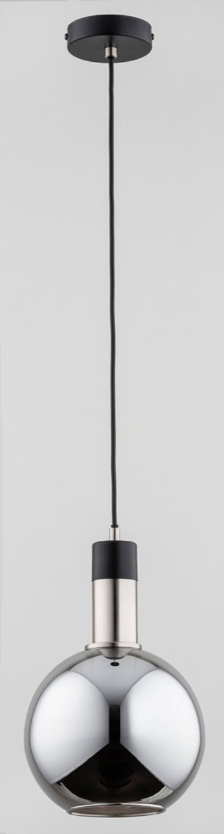 Maya 1 Hanglamp - Zwart Metaal - E27 Fitting
