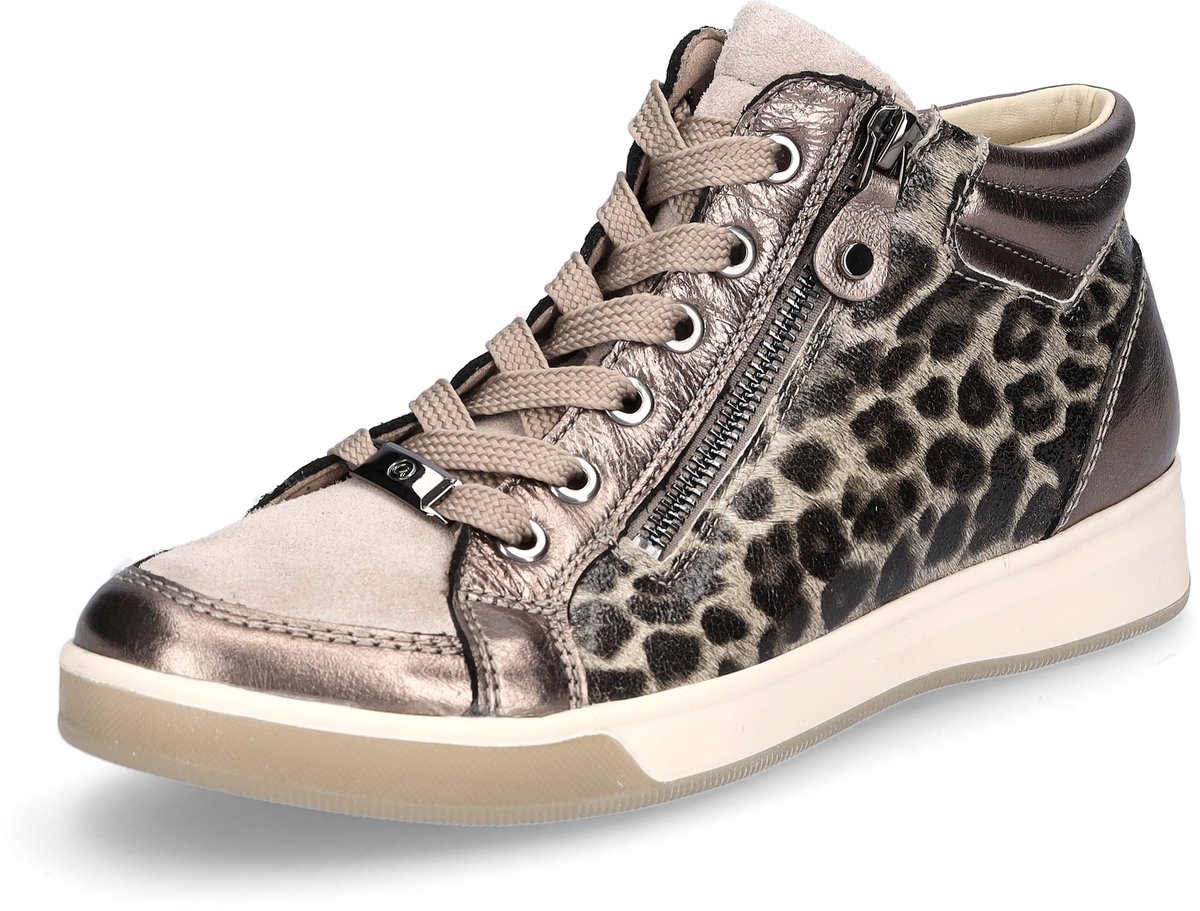 Ara dames hoge sneaker Rom leo