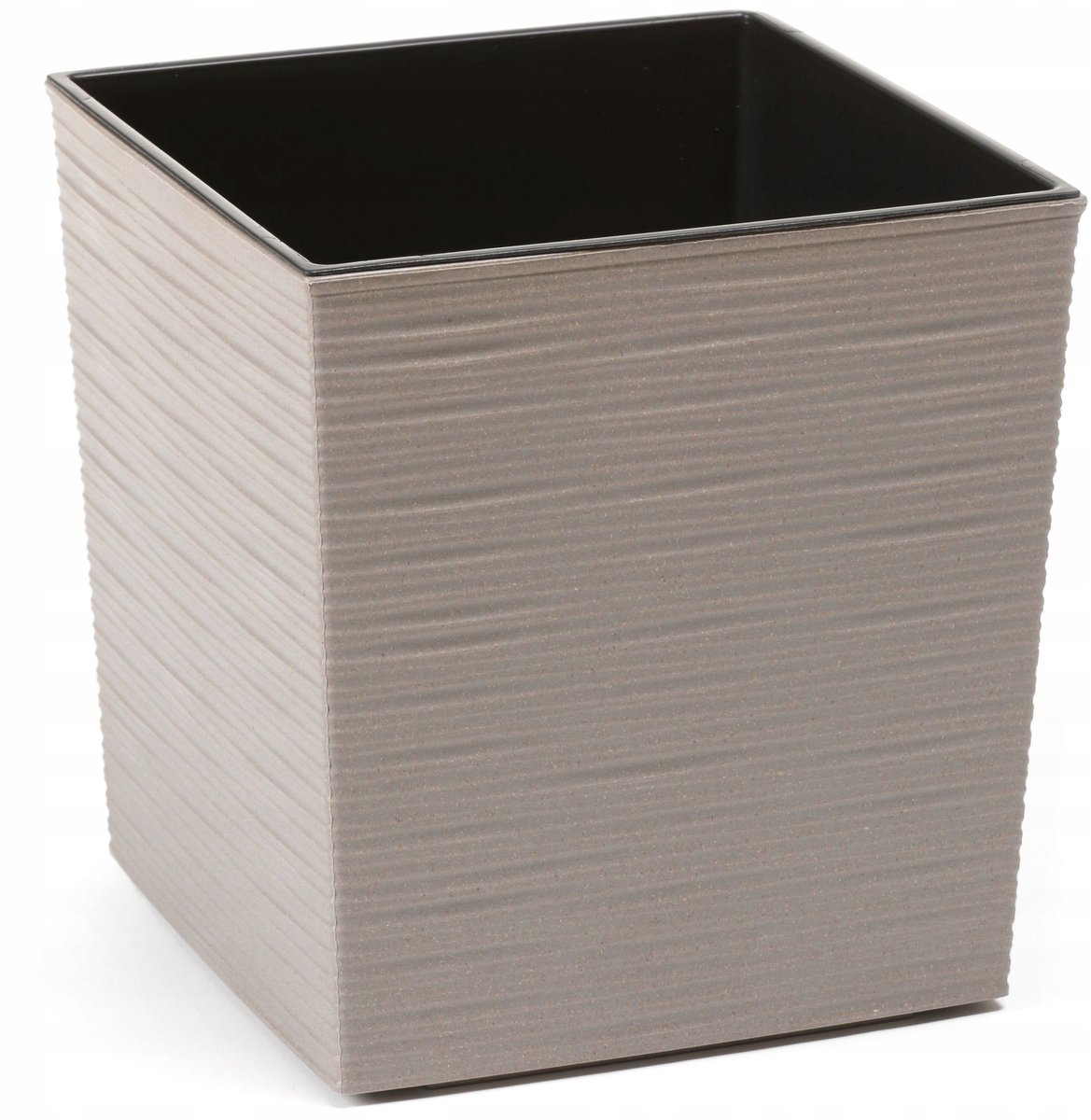 Lamela Juka ECO Wood Pot - Grijs, 25x25x26 cm