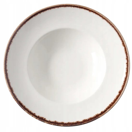 Witte handrasp met steel - 15 cm, hygiënisch en vaatwasmachinebestendig