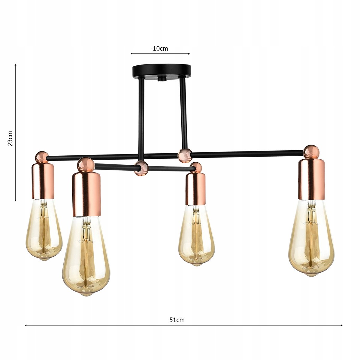 Moderne Hanglamp Plafond E27 Zwart - LX-1118
