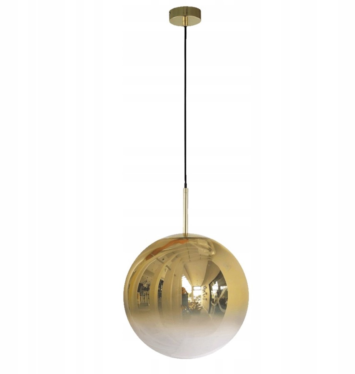 Palla Hanglamp Goud Glas E14 - Stijlvolle Verlichting voor Woonkamer