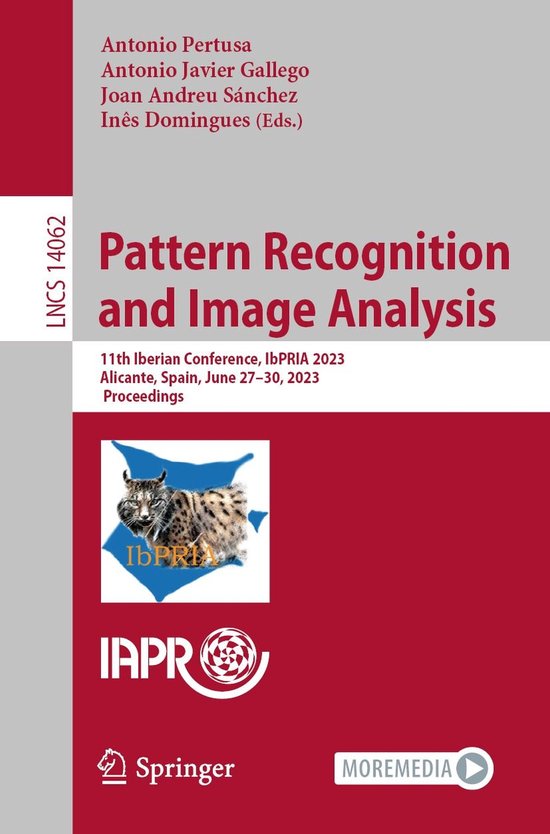 Springer Nature Proceedings Computer Science - Pattern Recog ... - cover