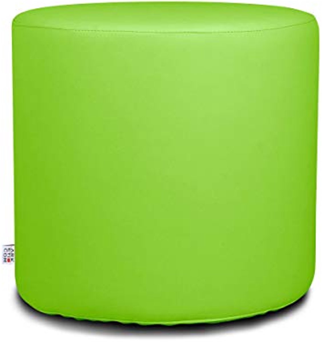 Ronde Chill Ottoman Zitzak voor Binnen en Buiten - Lichtgroen, Duurzaam en Eenvoudig te Reinigen