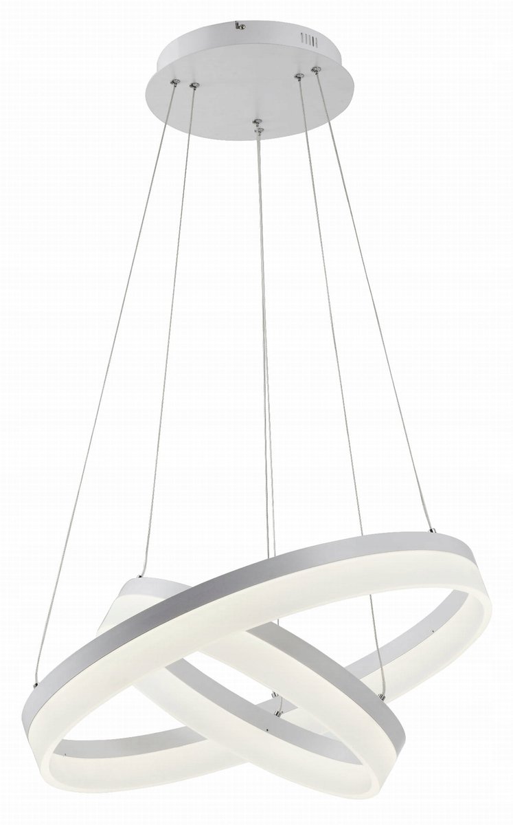 Reality Cornelia Hanglamp LED 2-lichts Wit 330602-01