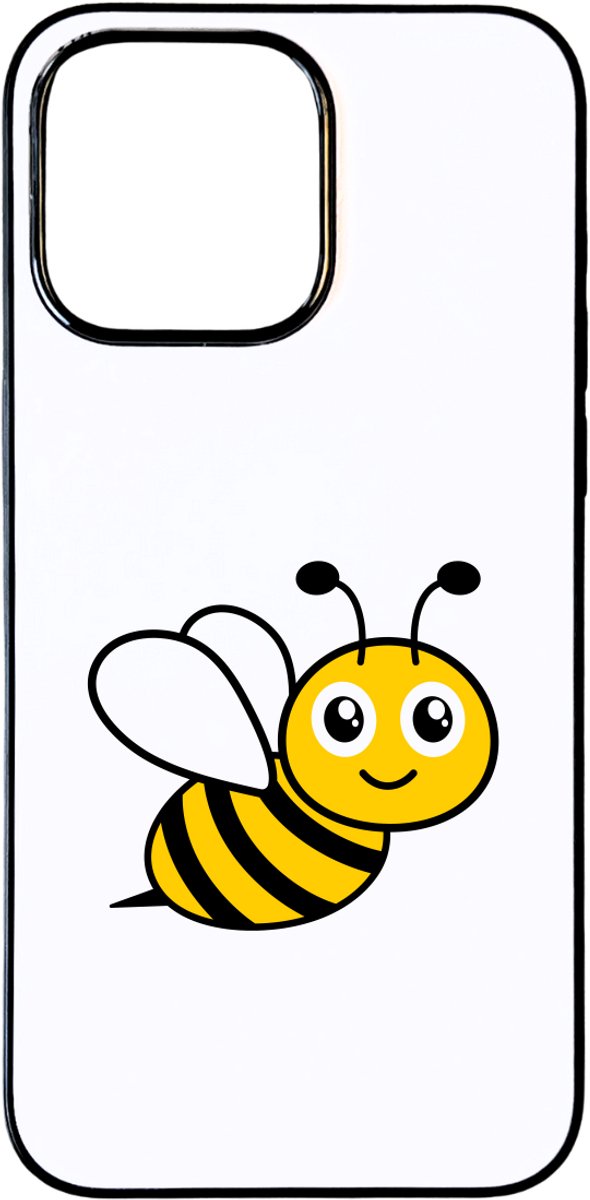Hacebo® - Bijen telefoonhoesje - Bij - Dieren liefhebbers - telefoonhoesjes - Insecten - dieren - hoesje geschikt voor iPhone 15 Pro Max