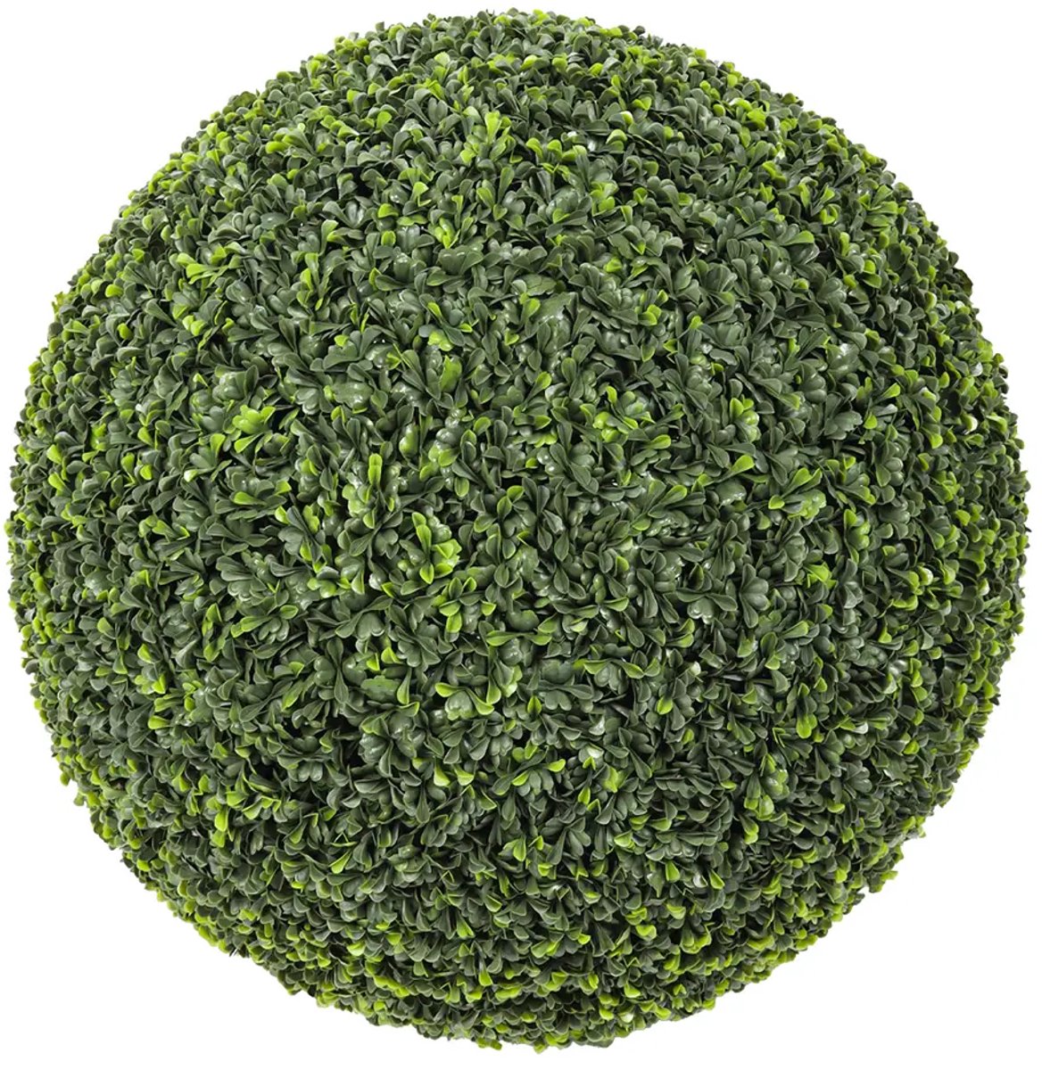 Kunstpalm Namaak Buxus Bol De Luxe - 45cm - Buiten/Binnen - Groen Donkergroen