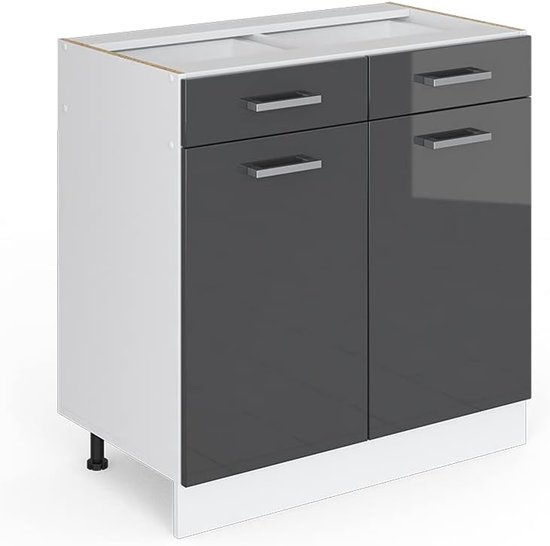 Keukenkast Voor Schuine Wand R-Line Krachtige Eik Goud 60 Cm Met 2 Laden Vicco Keukenkast Voor Schuine Wand R-Line Krachtige Eik Goud 60 Cm Met 2 Laden Vicco