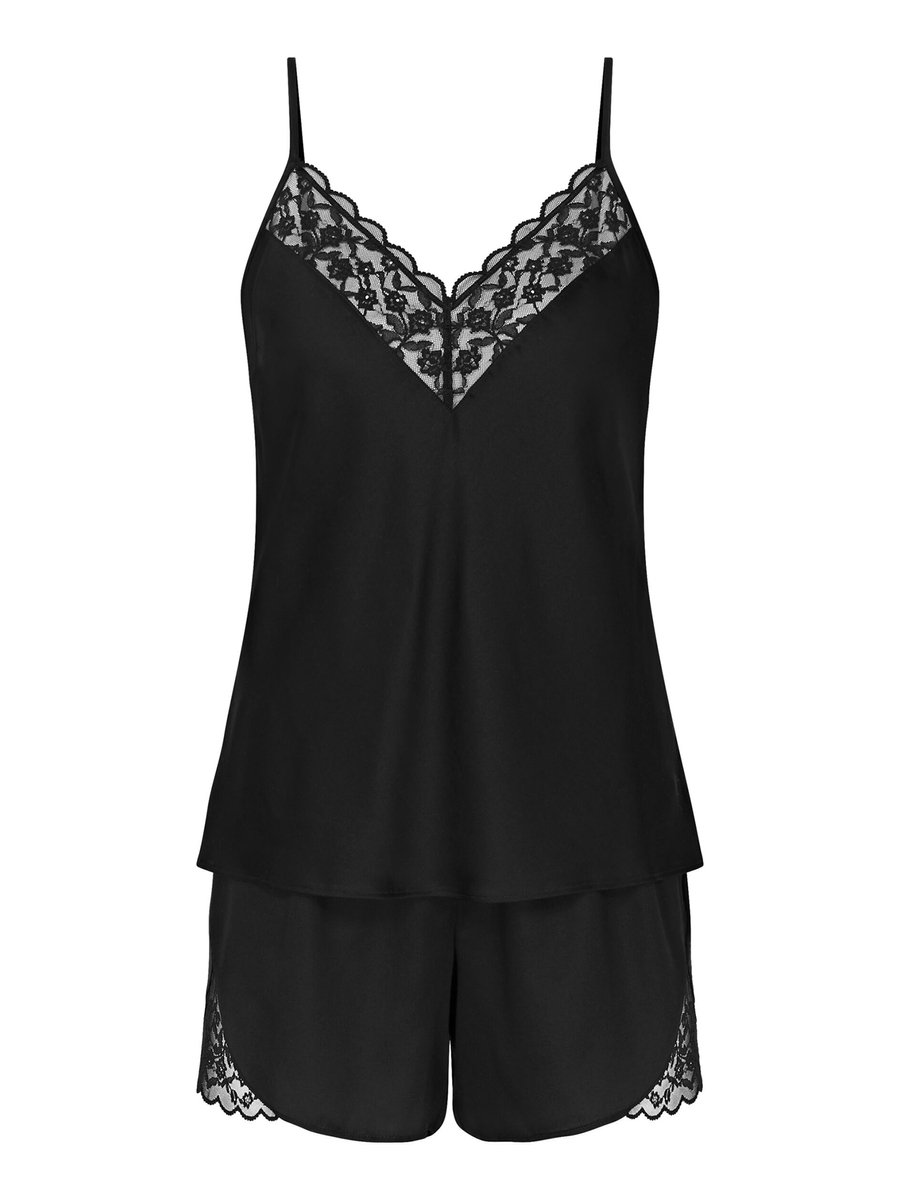 Triumph Pyjama Wild Azalea Florale zwart