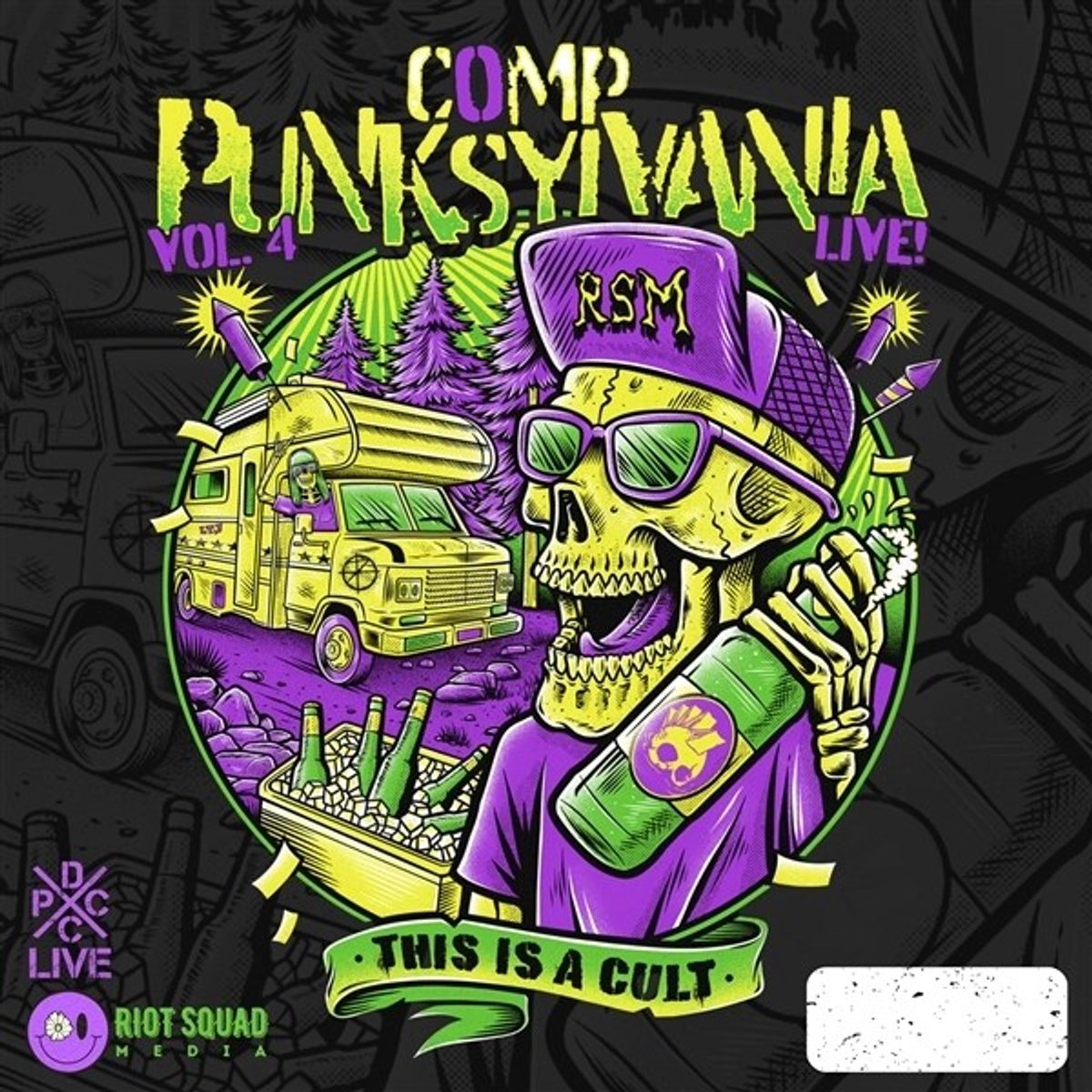 Various Artists - Camp Punksylvania, Vol.4 Live!: This Is A Cult (LP)