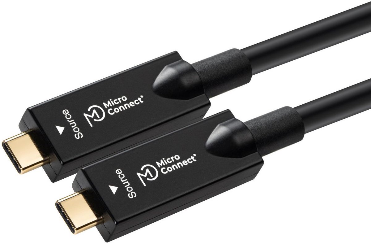Microconnect USB3.2CC7OP USB-kabel USB 3.2 Gen 2 (3.1 Gen 2) 7,5 m USB C Zwart