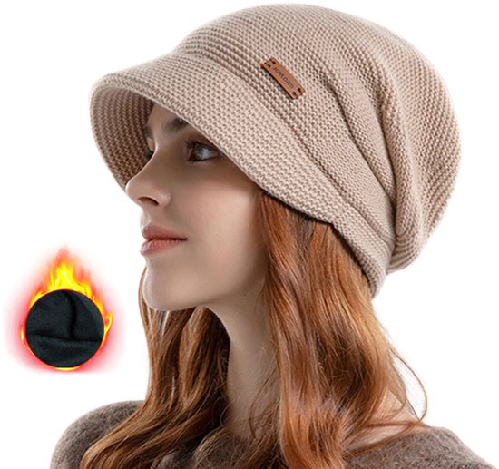 Fleece Gebreide mutsen voor Dames Fleece Gebreide mutsen voor Dames