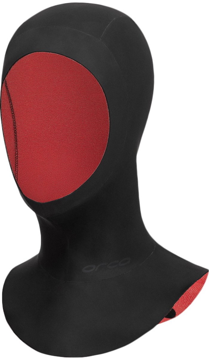 ORCA Neoprene Hood, zwart Maat S/M