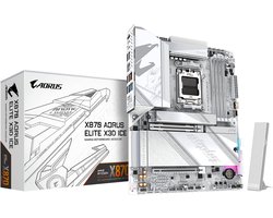 GIGABYTE X870 AORUS ELITE X3D ICE AMD X870 Socket AM5 ATX