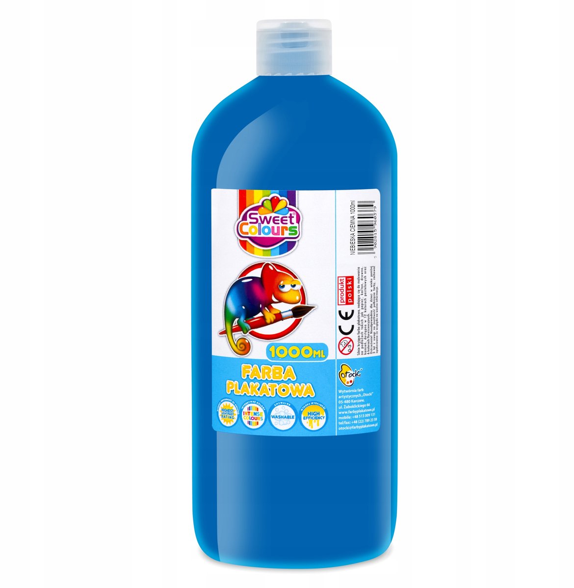 Plakatverf auto 1000 ml - Donkerblaw