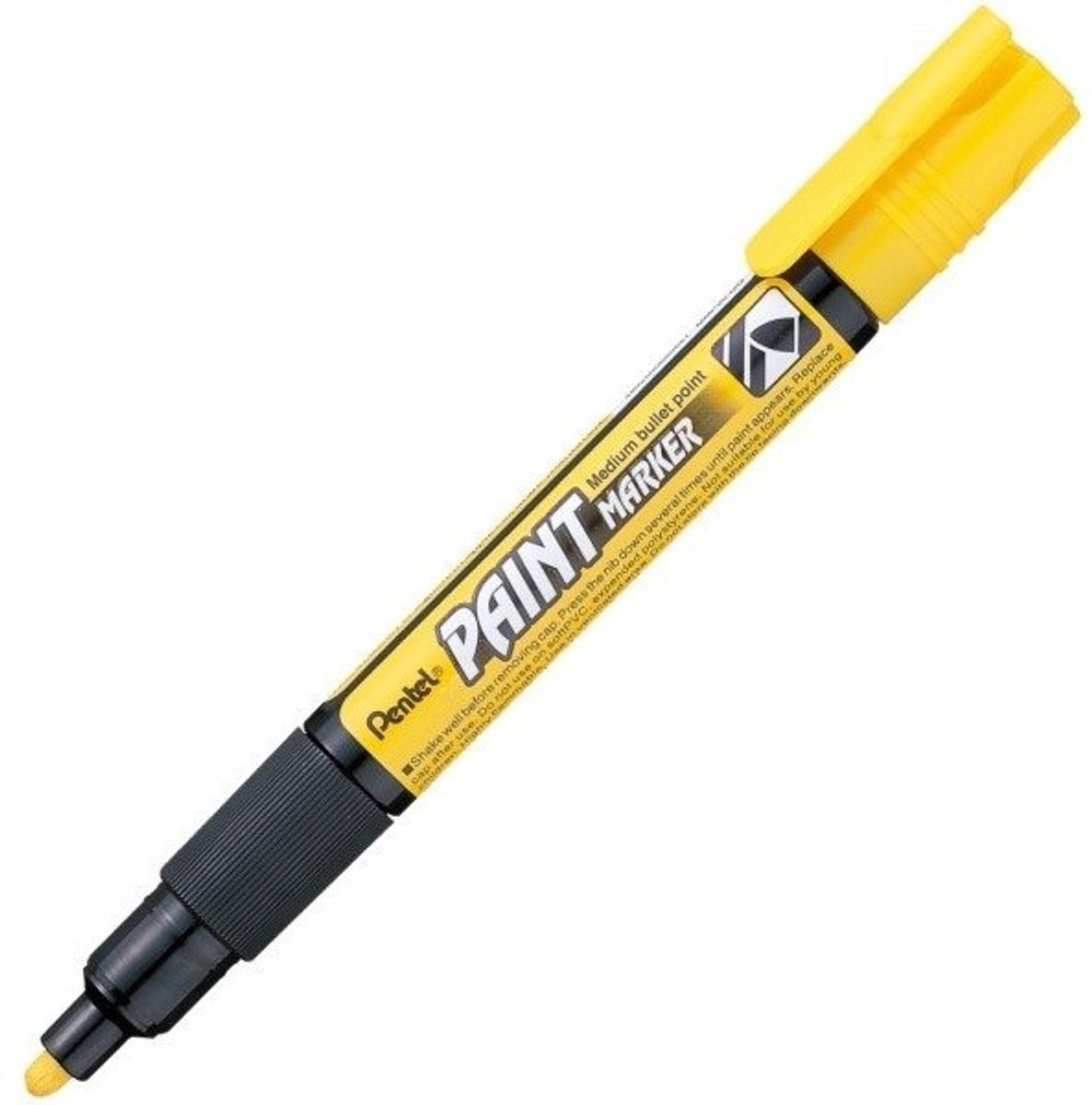 Pentel MMP20 op olie gebaseerde marker - geel, 2,5 mm