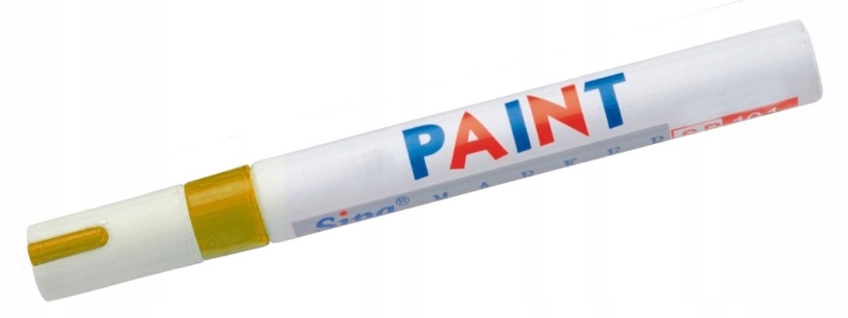 D.rect SP-101 Oliebasis Marker Goud - Permanent & Waterdicht